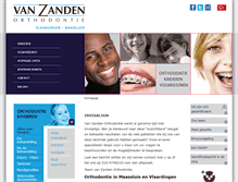 Tablet Screenshot of ortho-maassluis.nl